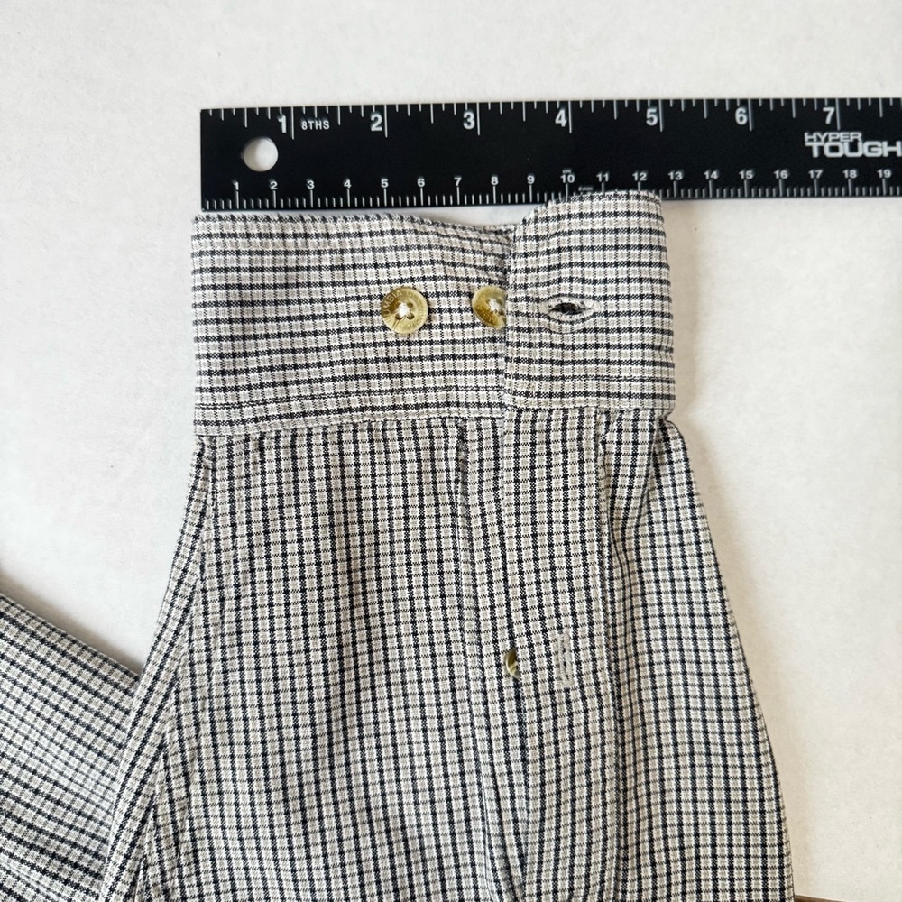 Columbia Men's Gray and White Patterned Shirt - Picture 8 of 8